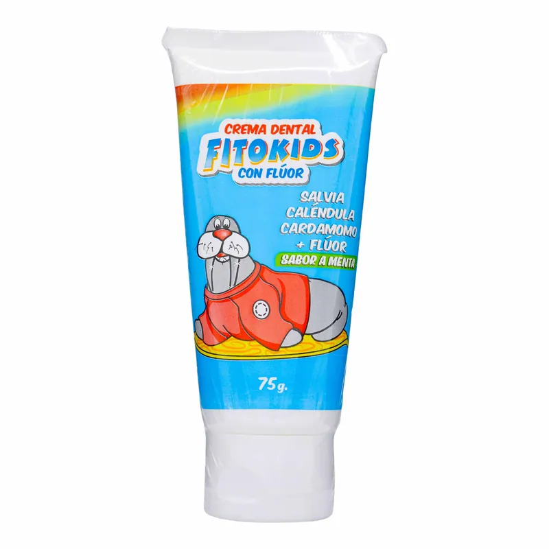 Cre Dental Fito Kids C Fluor Menta 75 g