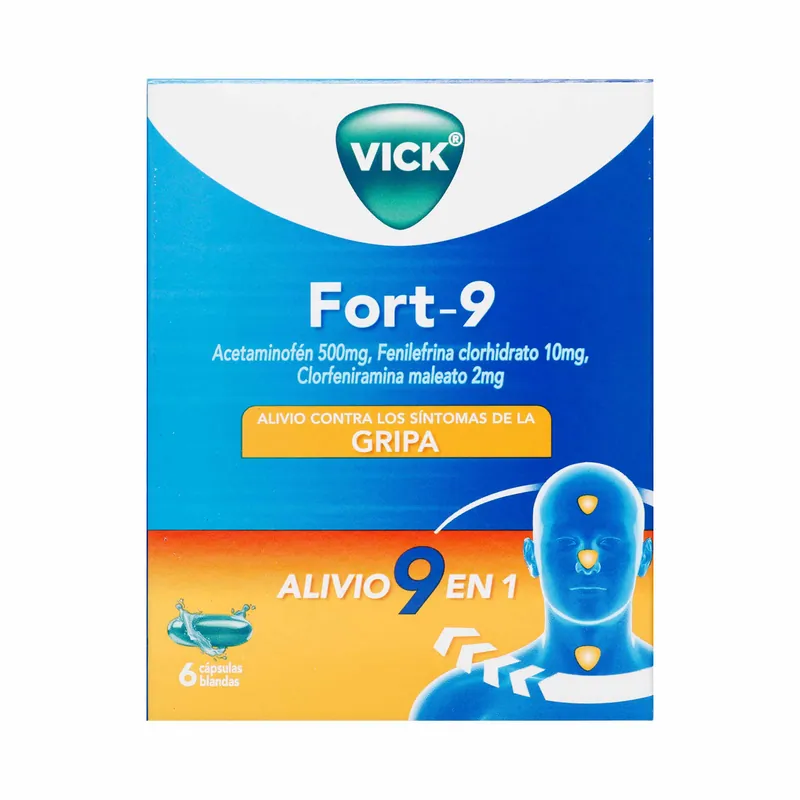 Vick Fort-9 6 cápsulas