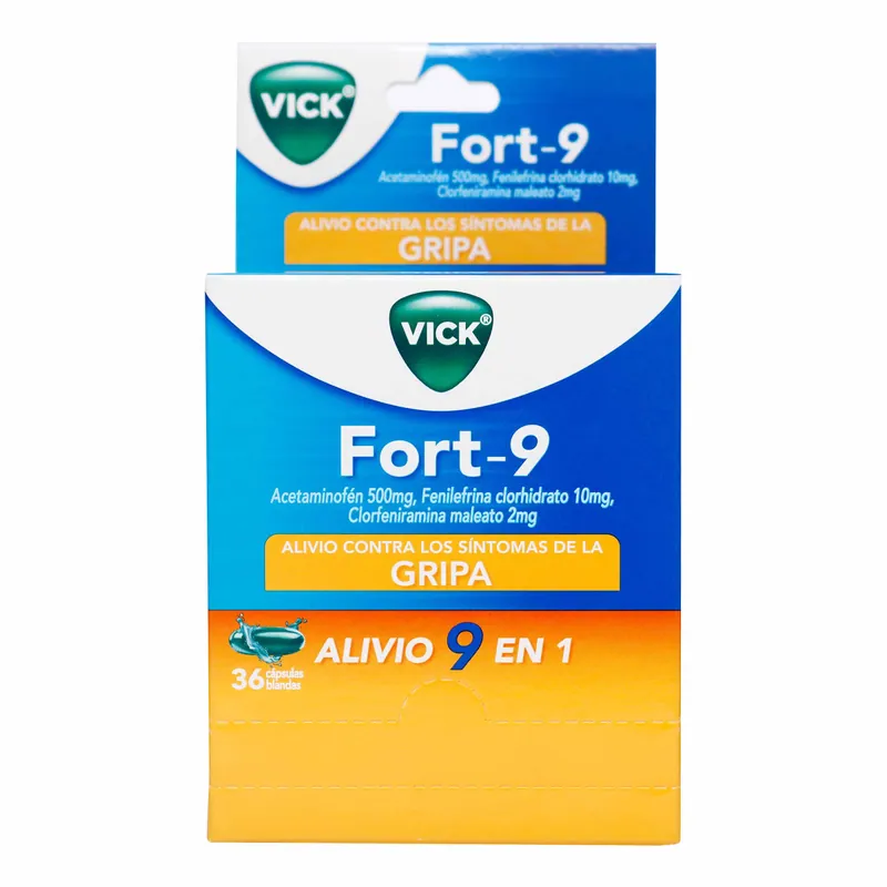 Vick Fort-9 Dispensador 36 cápsulas