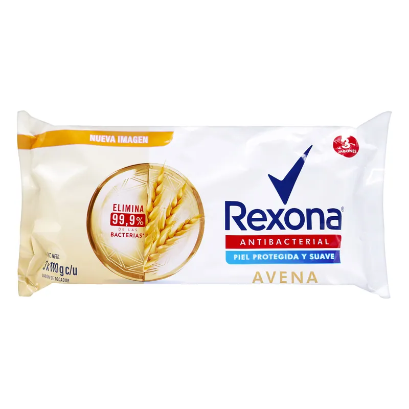 Jabones Rexona Antibac Avena 110 g