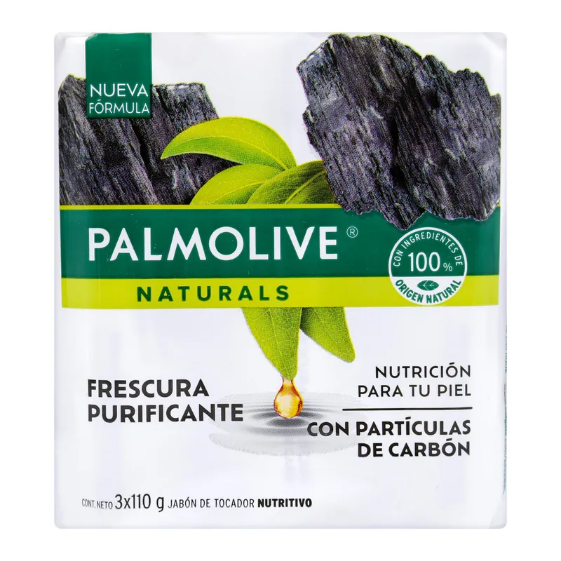 Jabón Palmolive Nat Carbon 110 g