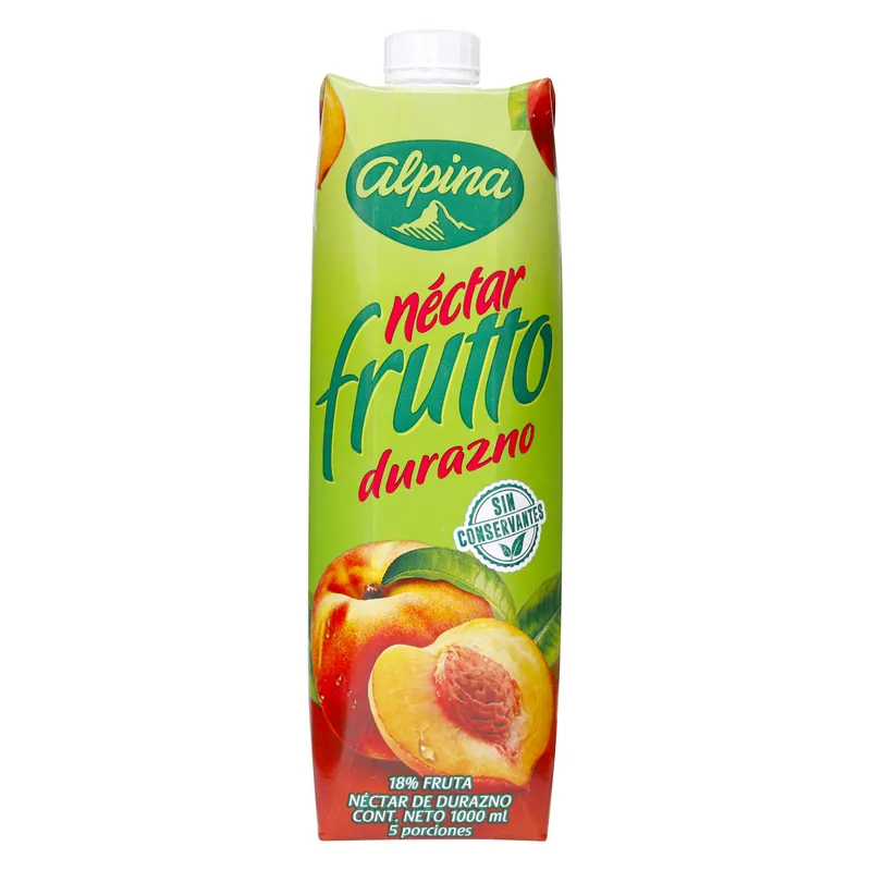 Nectar Alpina Frutto Durazno 1000 mL