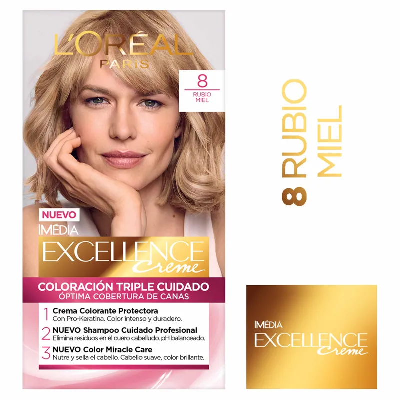 Excellence Creme Kit 8 Rubio Miel