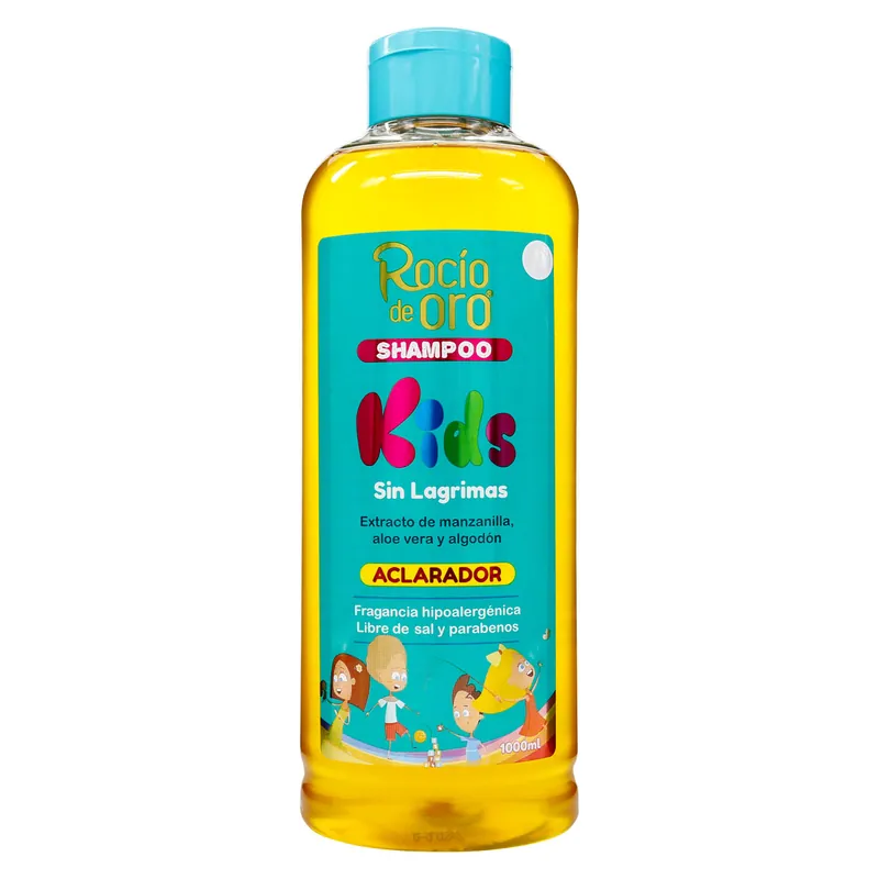 Champú Kids Rocio de Oro Aclarador 1000 mL