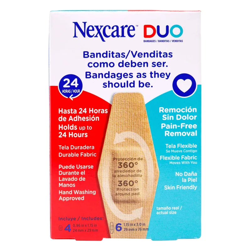 Banditas Nexcare Duo Surtidos 10 unidades