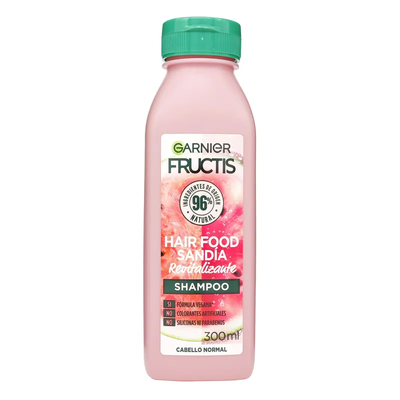 Champú Fructis Hair Food Sandia 300 mL