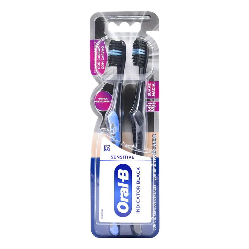 Cep Oral-B Sens Indicator Black Suave