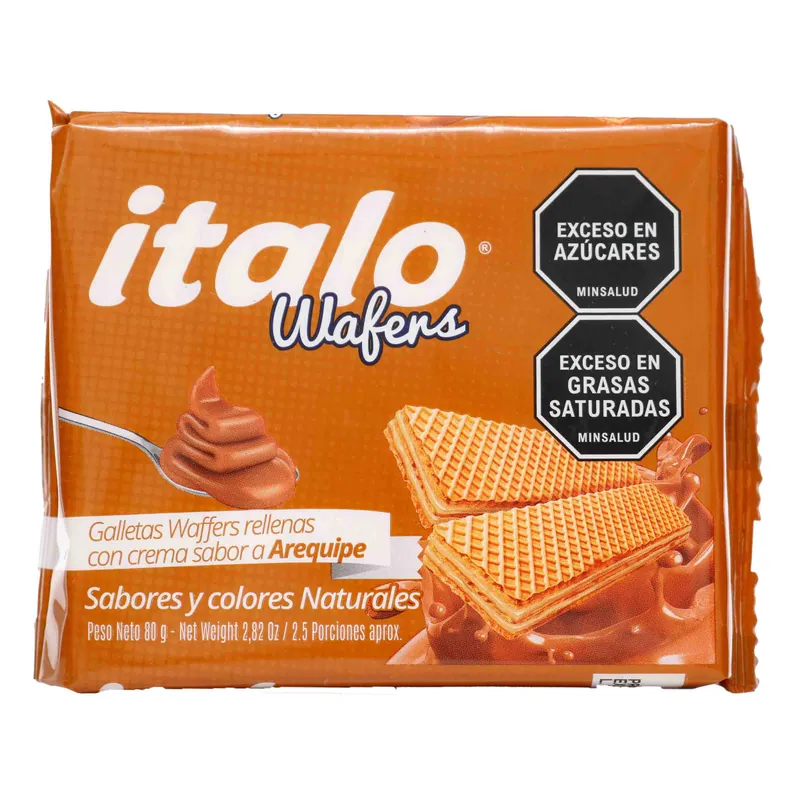 Wafer Arequipe Minitaco 80 Gramos