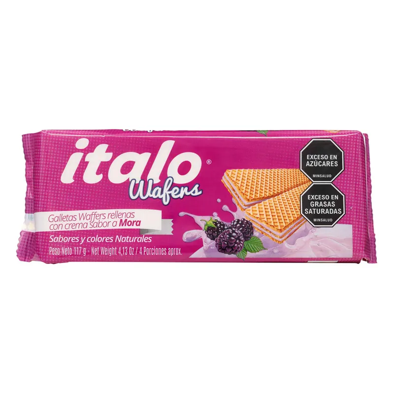 Wafer Mora Paquetaco 117 Gramos