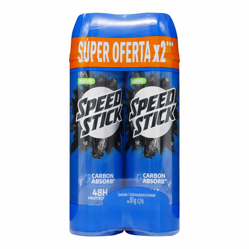 Desodorante Mennen Speed Carb Absorb Spray 91 g
