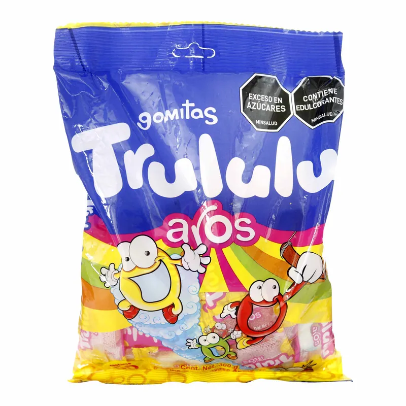 Gomas Trululu Aros 50 Unidades
