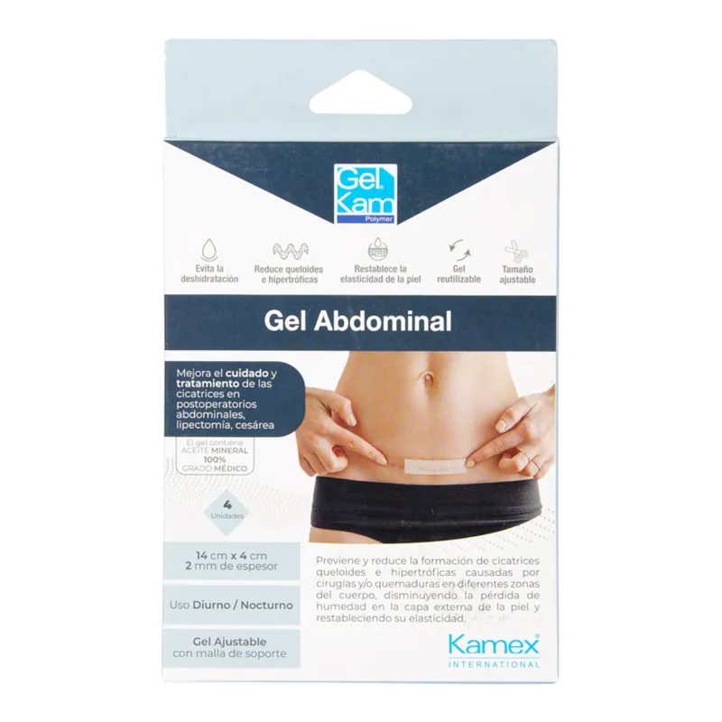 Gel Abdominal 4 unidades Gelkam Nti