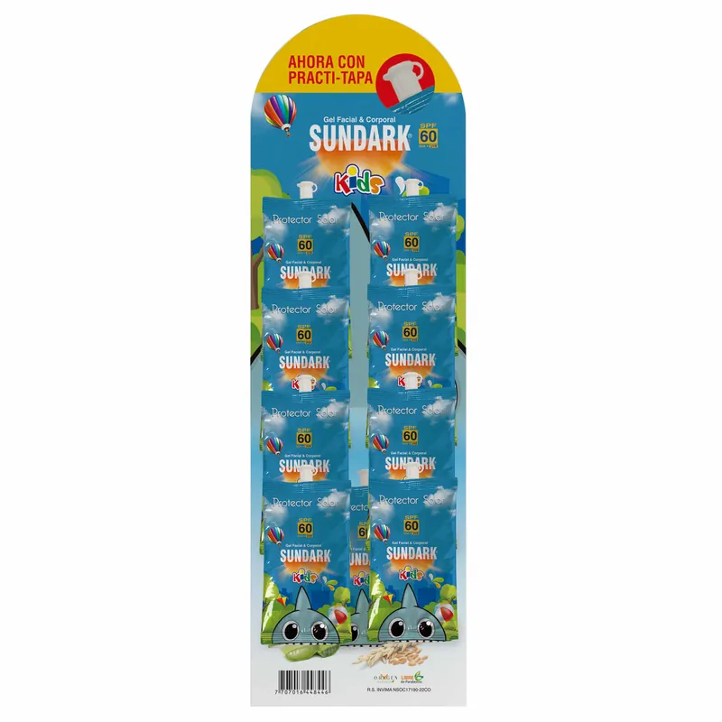 Bloq Sundark niños 8 sobres 10 Gramos