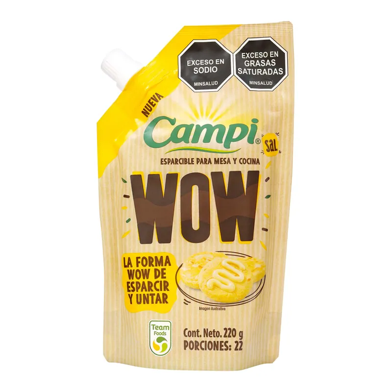 Mantequilla Campi Wow Doypack 220 mL