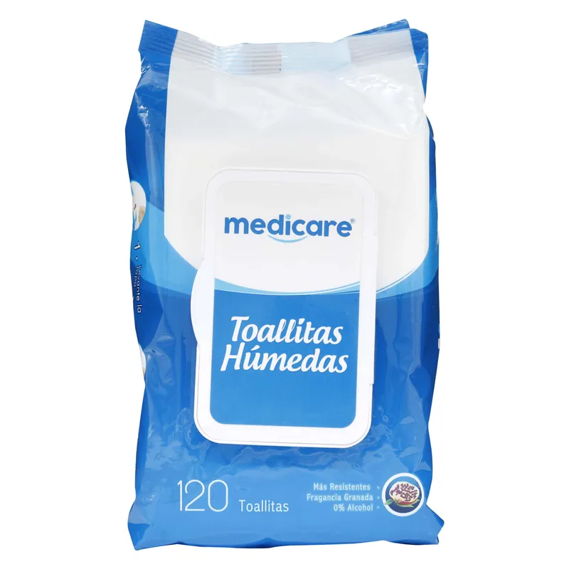 Toa Humedas Medicare 120 unidades