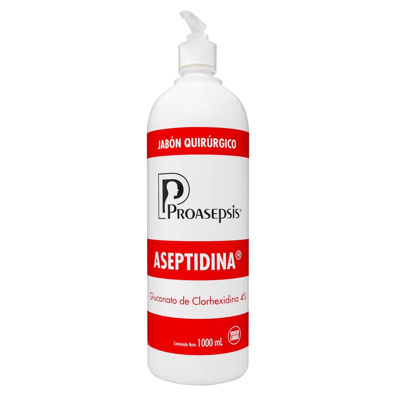 Aseptidina Jabón Quiru Clorhexidina 1000 mL