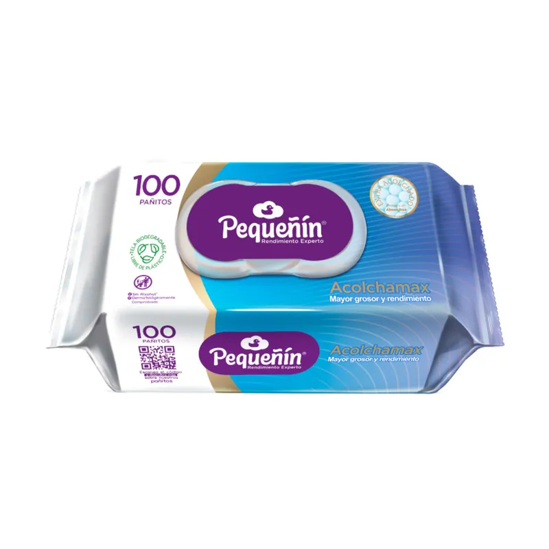 Panitos Hum Pequenin Acolchamax 100 unidades