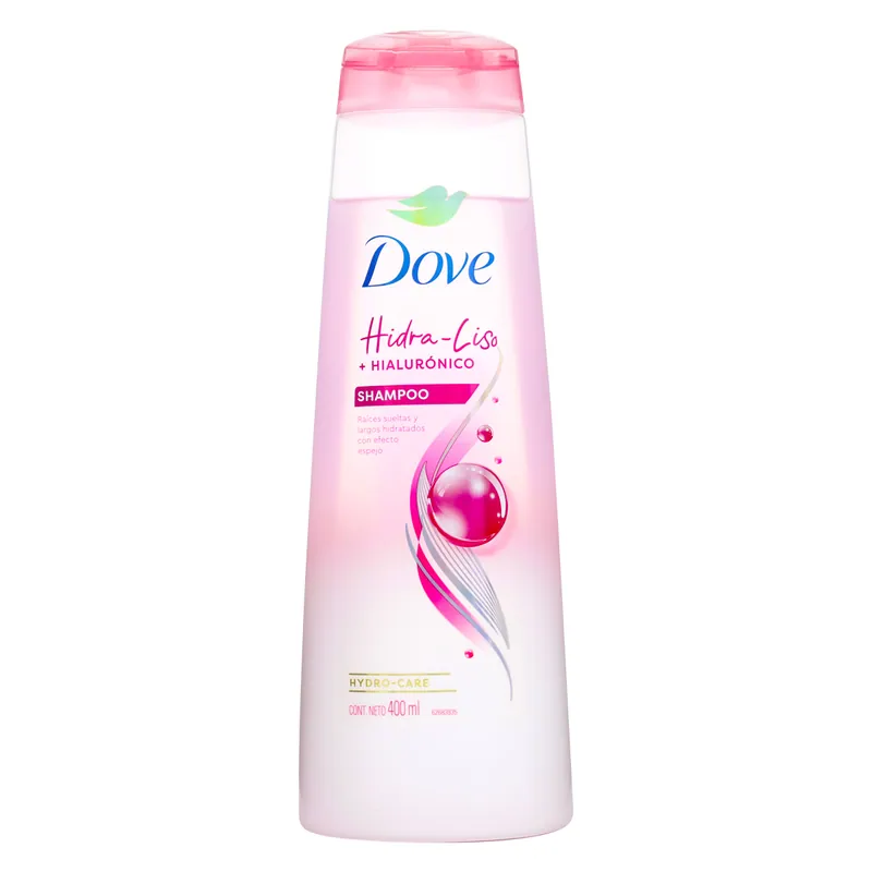 Champú Dove hidratación Liso 400 mL
