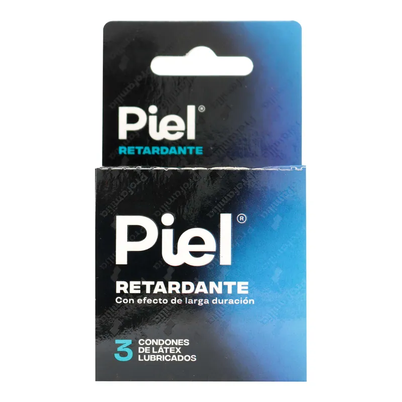 Condon Piel Retardante 3 Unidades