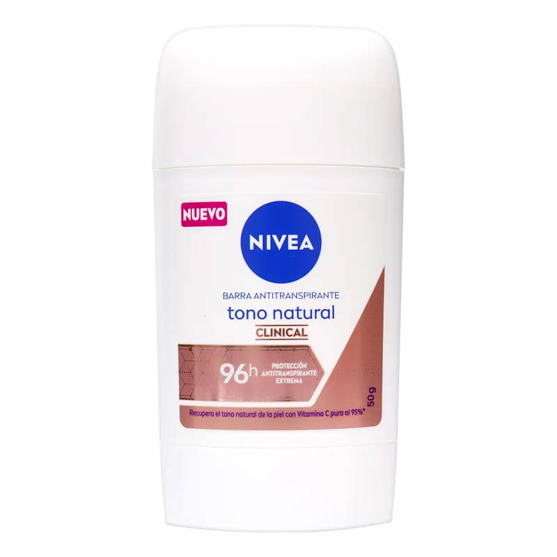 Desodorante Nivea Tono Natural Clin Barra 50grs