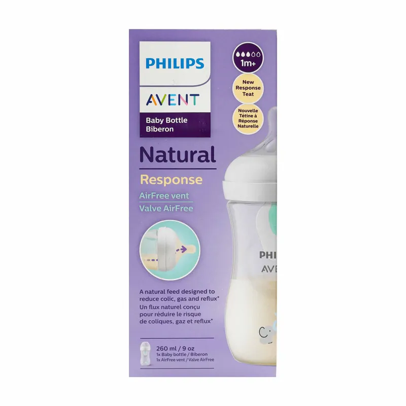 Biberon Avent Nat Response Ele 260 Ml/9oz