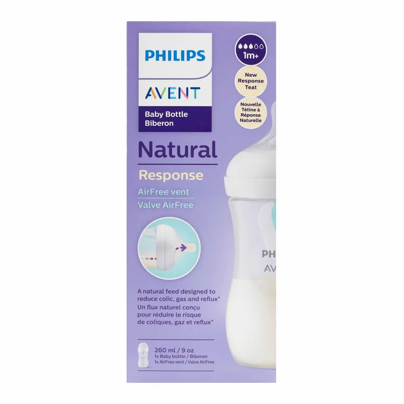 Biberon Natural Airfree Avent 9 Oz 260 mL