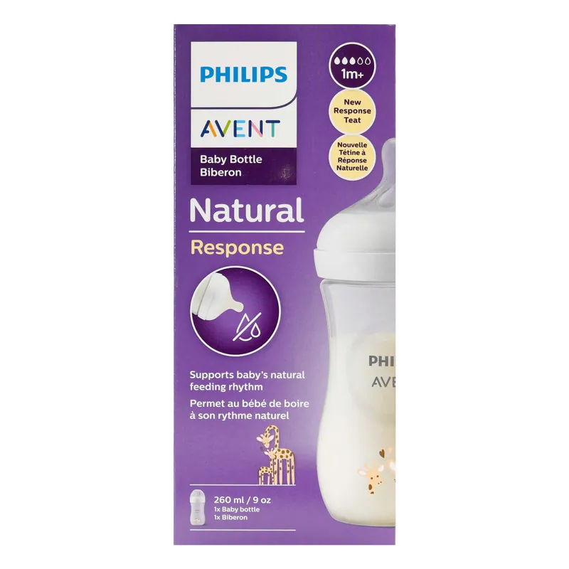 Biberon Natural 3.0 Decorado 9oz 260 mL