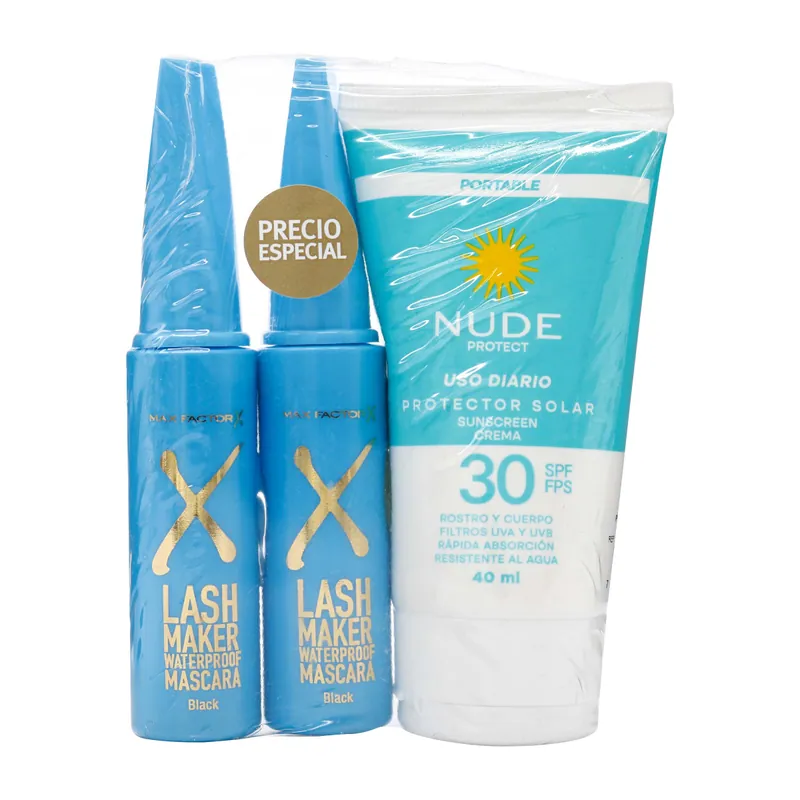 Pestañina Lash Maker + Prot Nude 40 mL