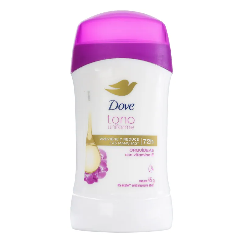 Desodorante Dove Barra Tono Unif Orquidea 45 g M