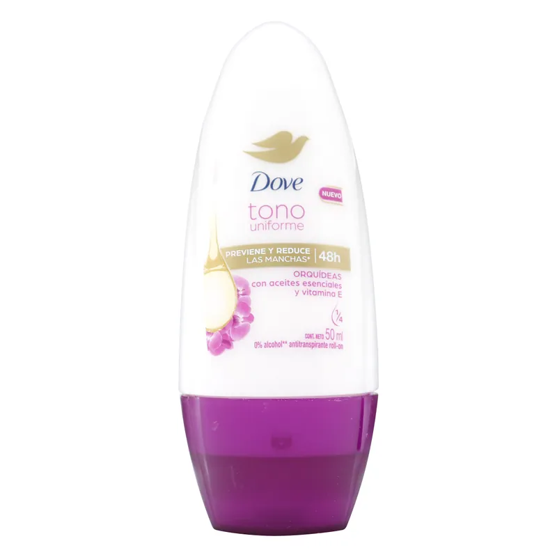 Desodorante Dove Roll Tono Unif Orquideas 50 mL M