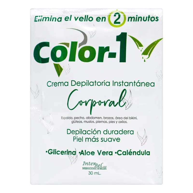 Crema Depilatoria sobres 30 mL Color-1