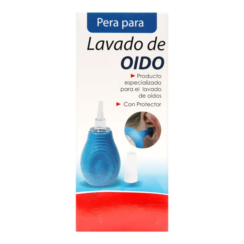 Pera Lavado de Oido 1 Unidad