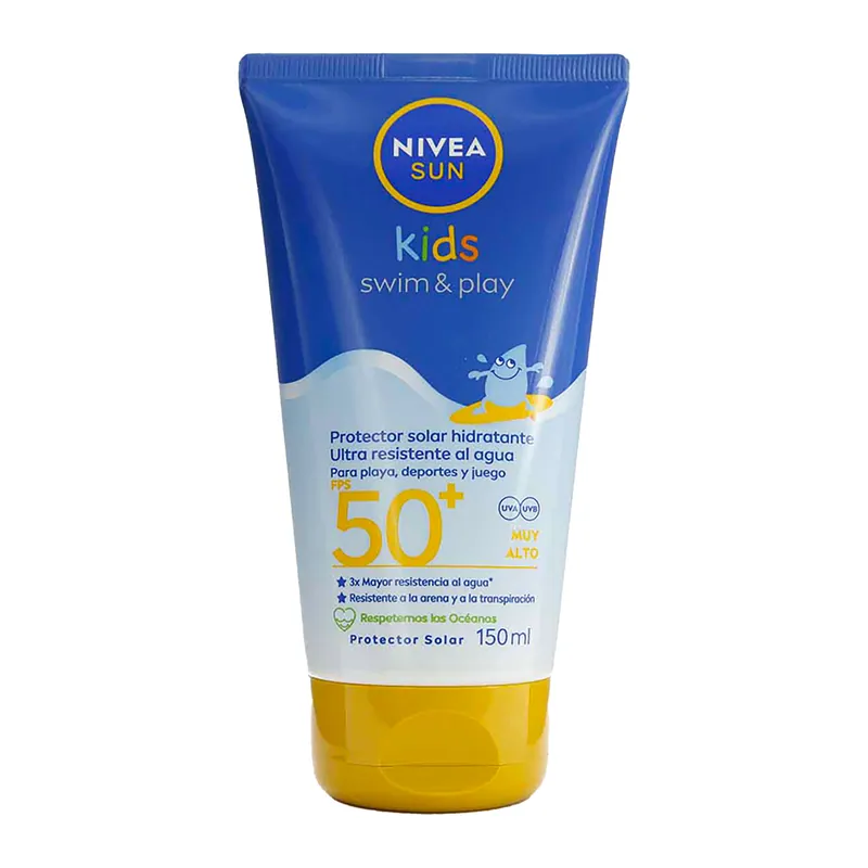 Bloq Nivea Kids Swim Play Spf50+ 150 mL