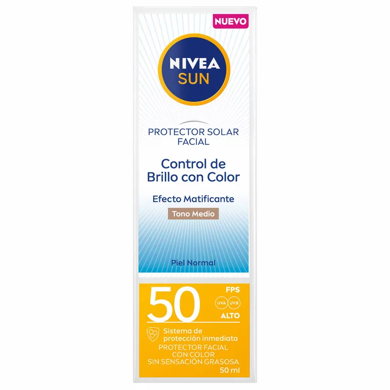 Bloq Nivea Facial C Tono M Fsp50 50 mL