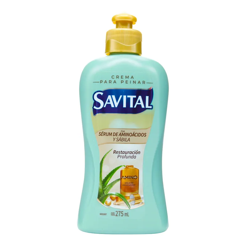 Crema Peinar Savital Aminoacidos 275 mL