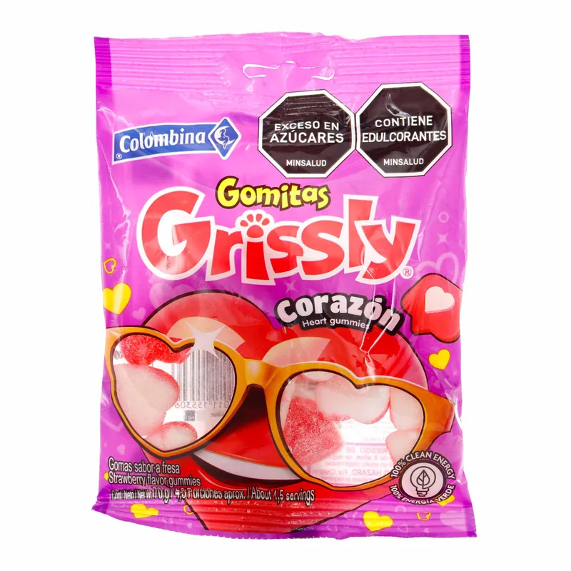Gomas Grissly Corazon 70 g