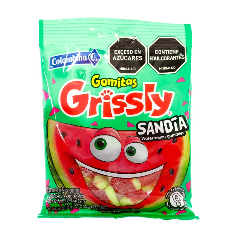 Gomas Grissly Sandia 70 g