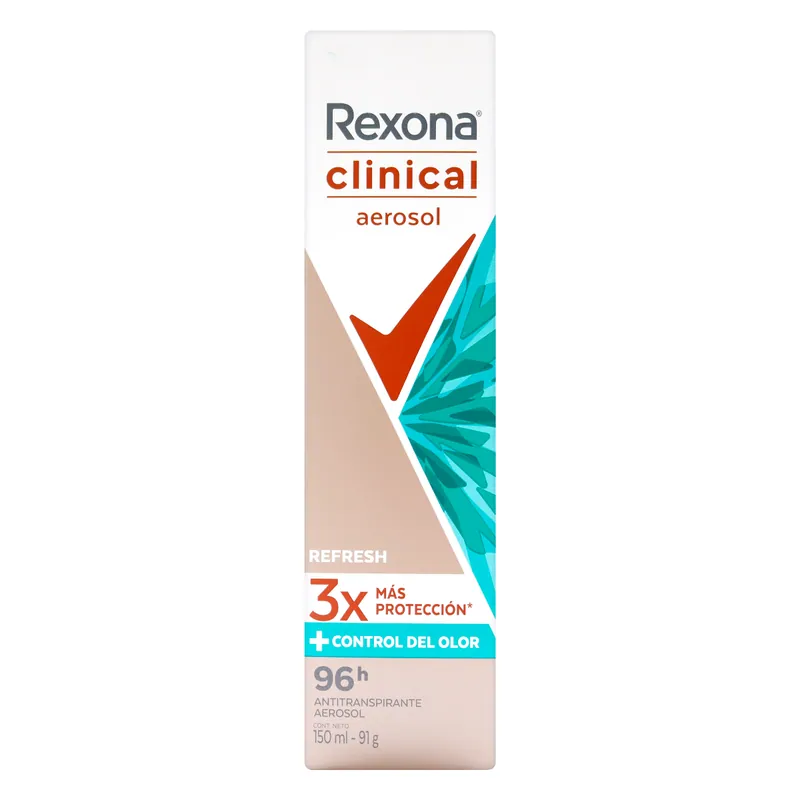 Desodorante Rexona Clin Muj Aer Refres 150 Ml/91 g