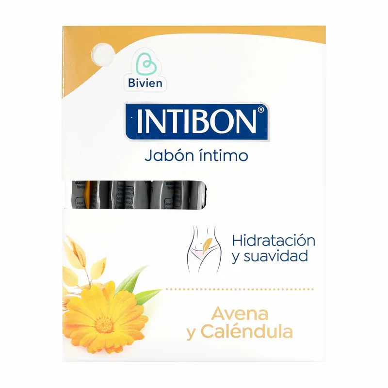 Jabon Intibon Avena y Calendula 12 sobres