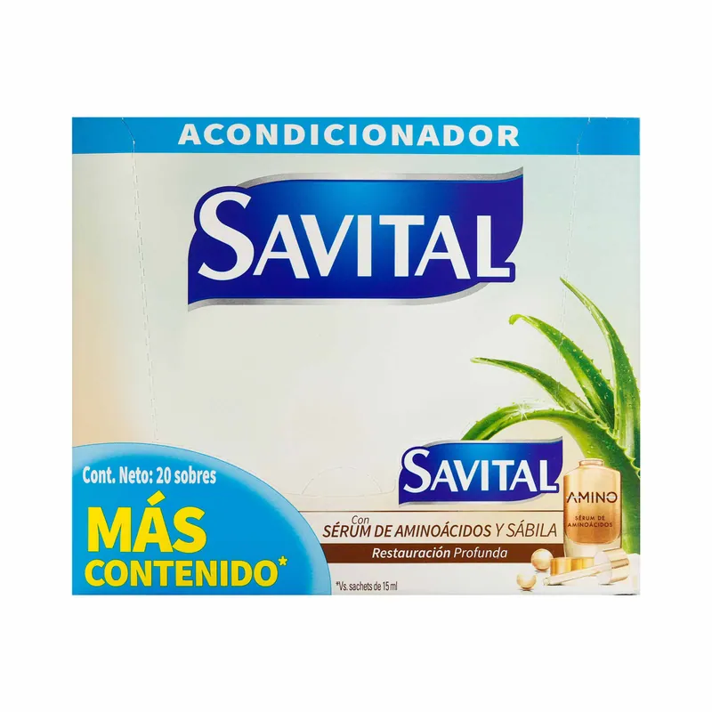 Aco Savital Restaur Aminoac 22 mL 20 sobres