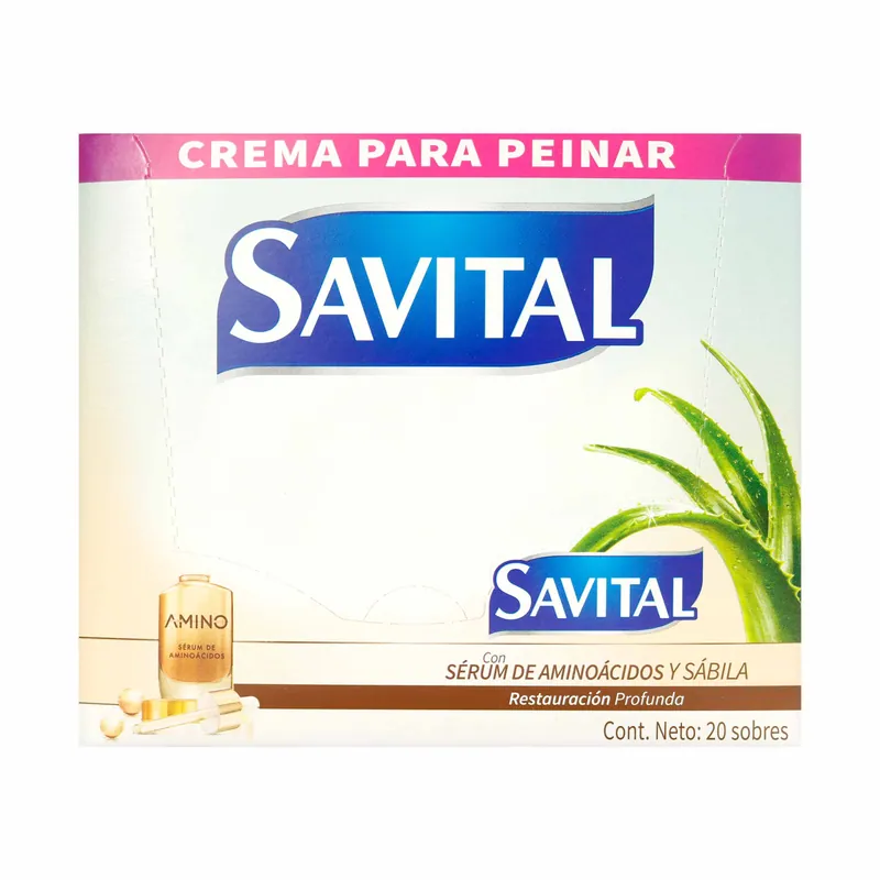 Crema Savital Restaur Aminoa 22 mL 20sbs