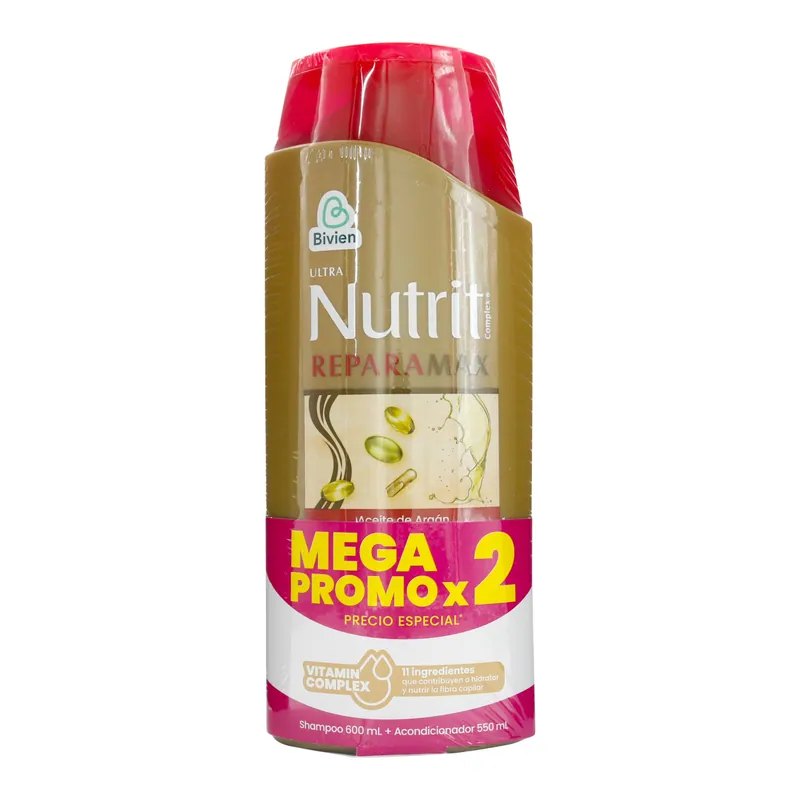 Champú Nutrit Reparam 600 mL + Aco 550 mL