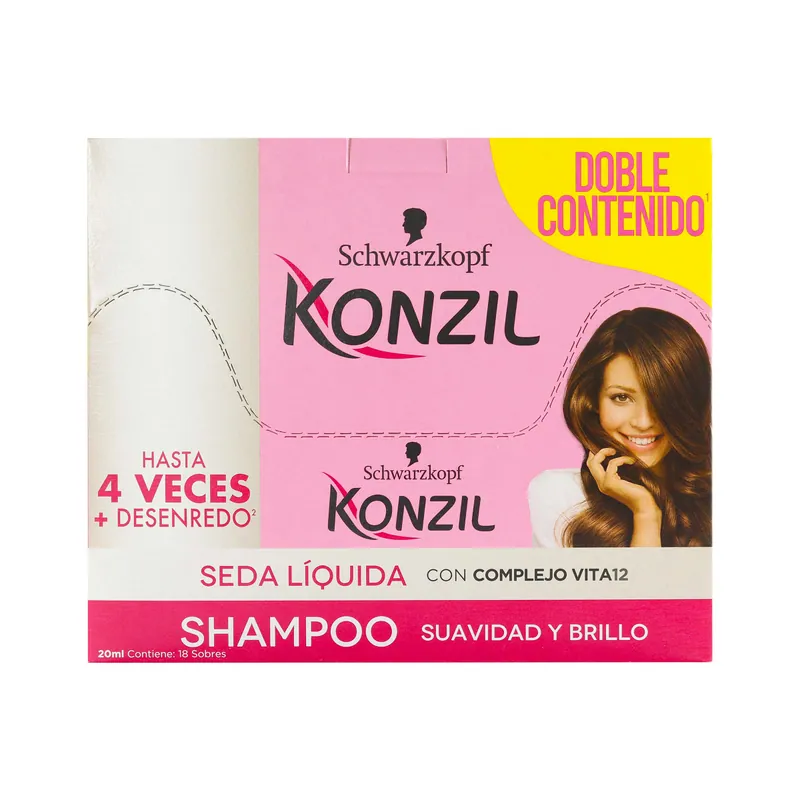 Champú Konzil Seda Liquida 20 mL 18sbs