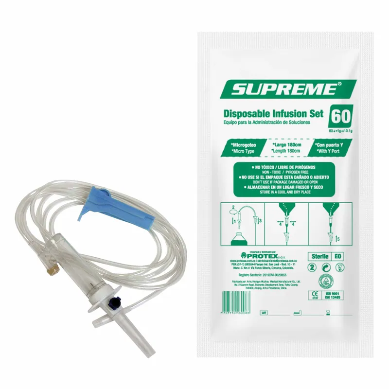 Equipo Venoclisis Supreme Microgoteo 60 g