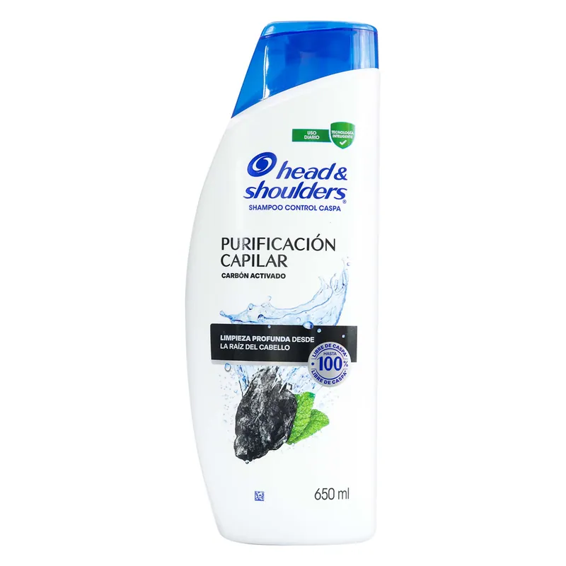 Champú Head-Shoul Purif Capi Carbon a 650 mL