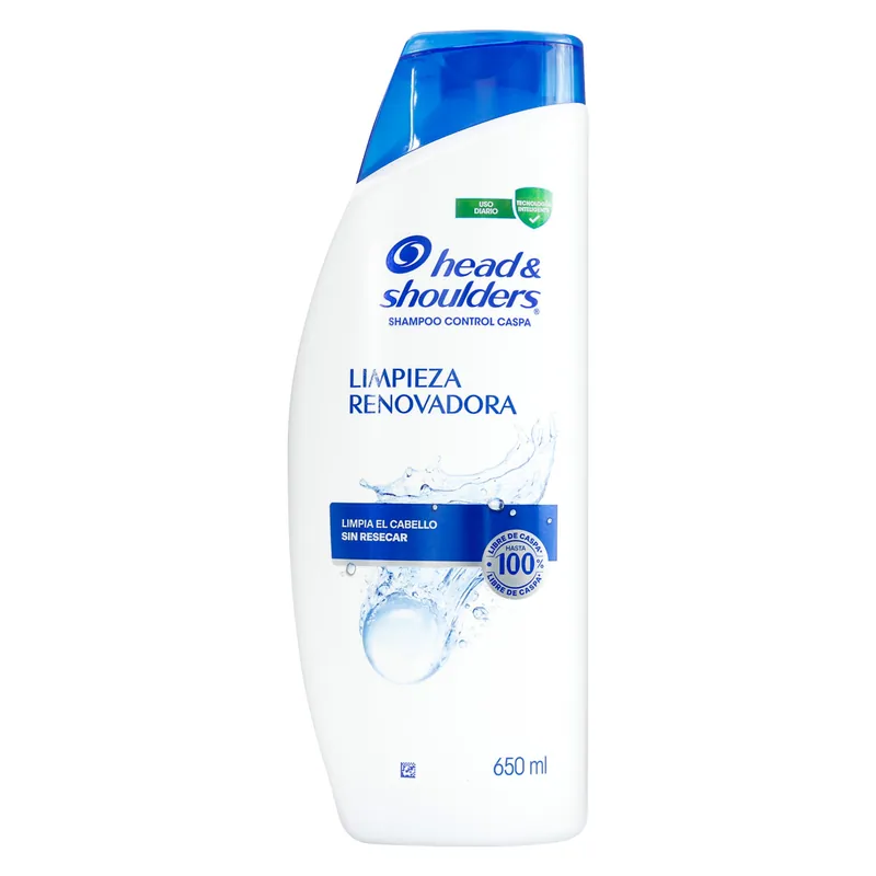 Champú Head-Shoulders Limpieza Renov 650 mL