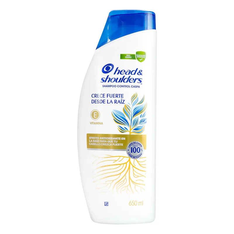 Champú Head Shoul C Fuerte D la Raiz 650 mL