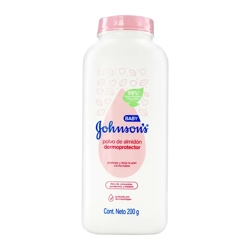 Talco Jj Baby Polvo de Almidon 200 g