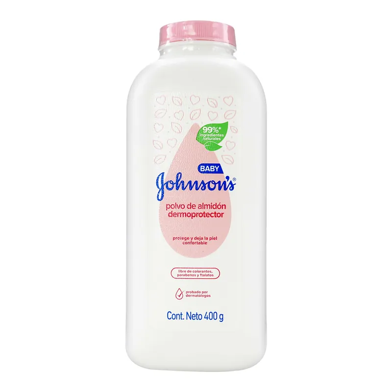 Talco Jj Baby Polvo de Almidon 400 g