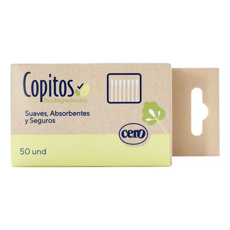 Copitos Ecologicos Cero 50 Unidades